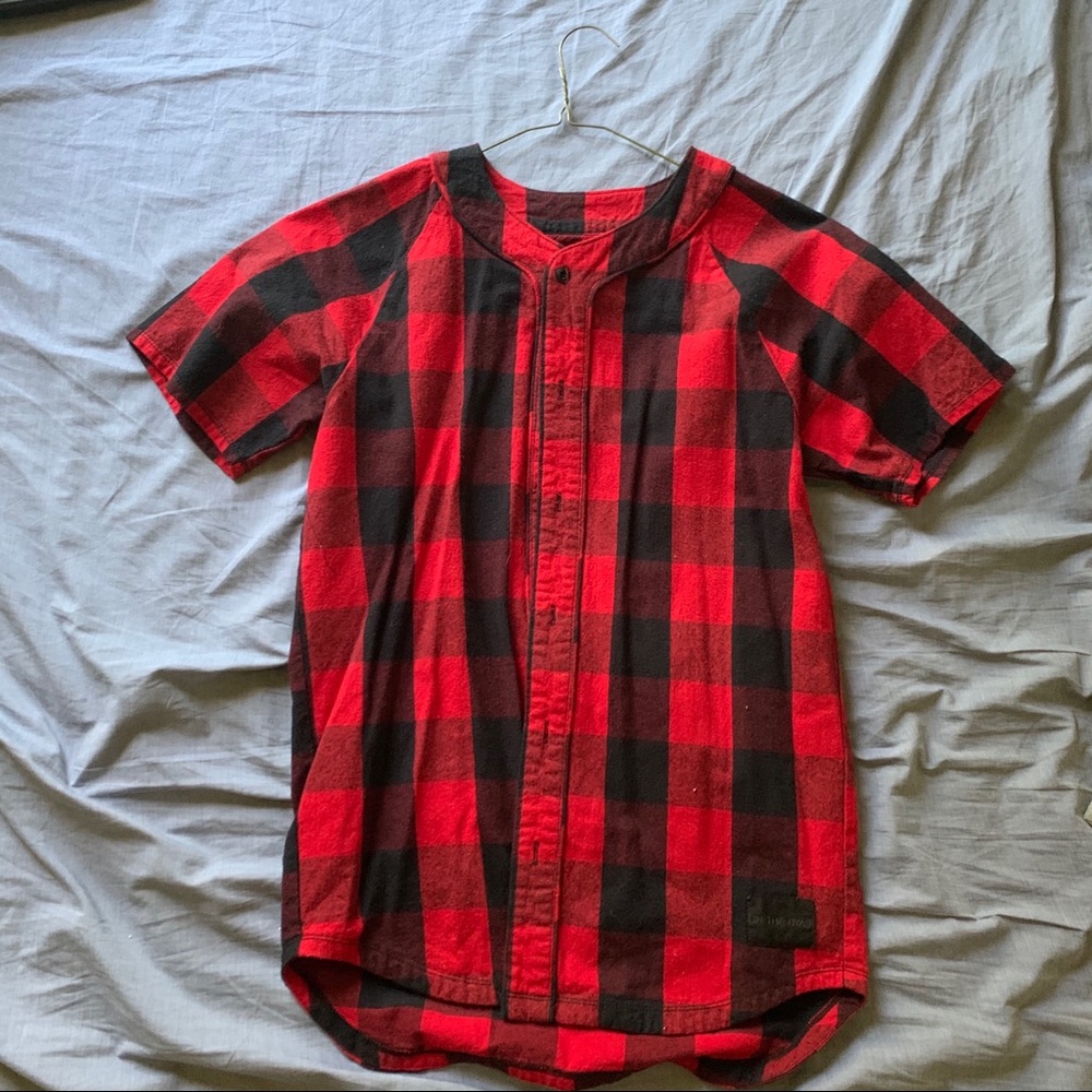 Plaid button up